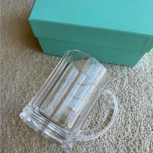 Tiffany and Co. Crystal beer mug